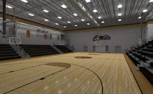 Select astec charter school interior gym oklahoma city ok