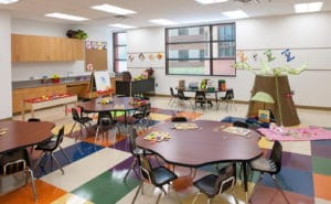 Select cokc cesar chavez elementary interior classroom oklahoma city ok