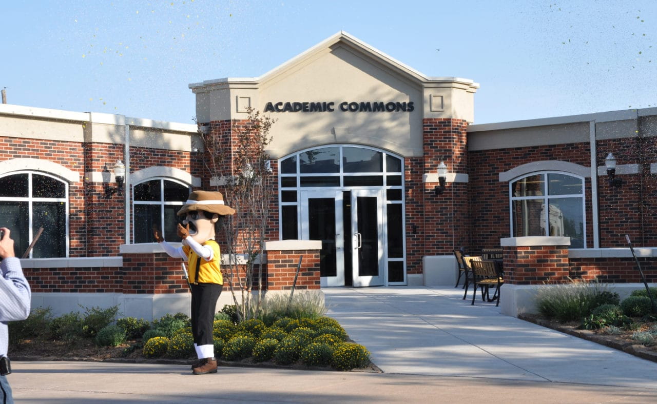 Academic Commons Building at Cameron University Designed by FSB