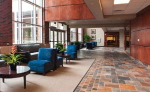 Select cameron university business school interior lobby lawton ok