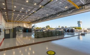 Select navfac hangars 4 7 interior with cargo mcas miramar ca