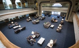 Select oklahoma city university ocu law school interior great hall okc ok