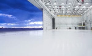 usace sof hangar interior of hangar looking outside cannon afb nm