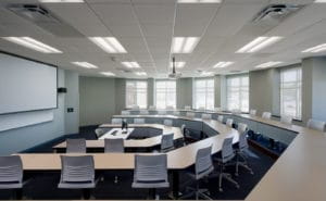 university of central oklahoma uco center transformative learning interior classroom edmond ok