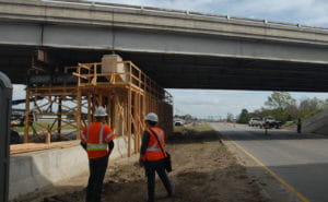 technology infrastructure Muskogee bridge from median