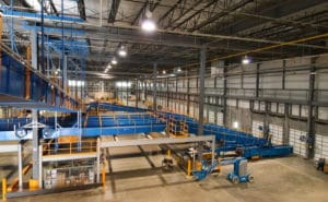 fedex sorting facility interior greensboro nc