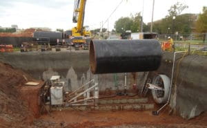 ouhsc utility tunnel tunnel section on crane okc ok