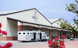 state fair equestrian barn superbarn exterior oklahoma city ok