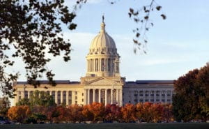 state of ok capitol dome exterior okc ok