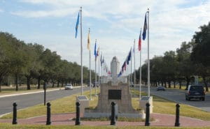 usace harmon drive widening gate line of flags randolph afb tx