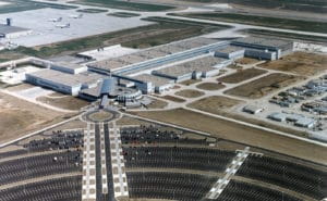 united airlines maintenance center aerial indianapolis in