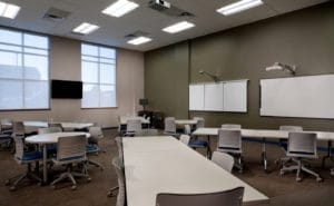 university of central oklahoma uco center transformative learning interior classroom 2 edmond ok