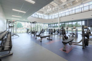 Pete White Health & Wellness Center - exercise room