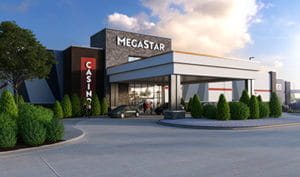 MegaStar Casino exterior rendering