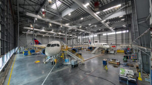 Airbus A220 Final Phase Bay 5 and Final Phase Bay 6